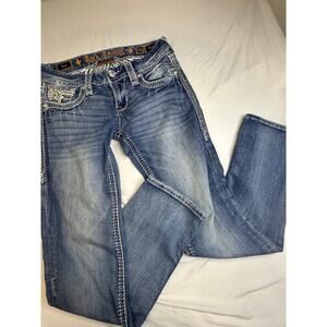 Rock Revival Liri Straight Y2K Street Jeans